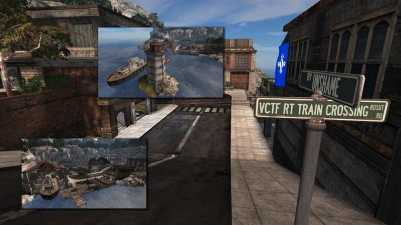 UT2004 - VCTF-RT-TrainCrossing