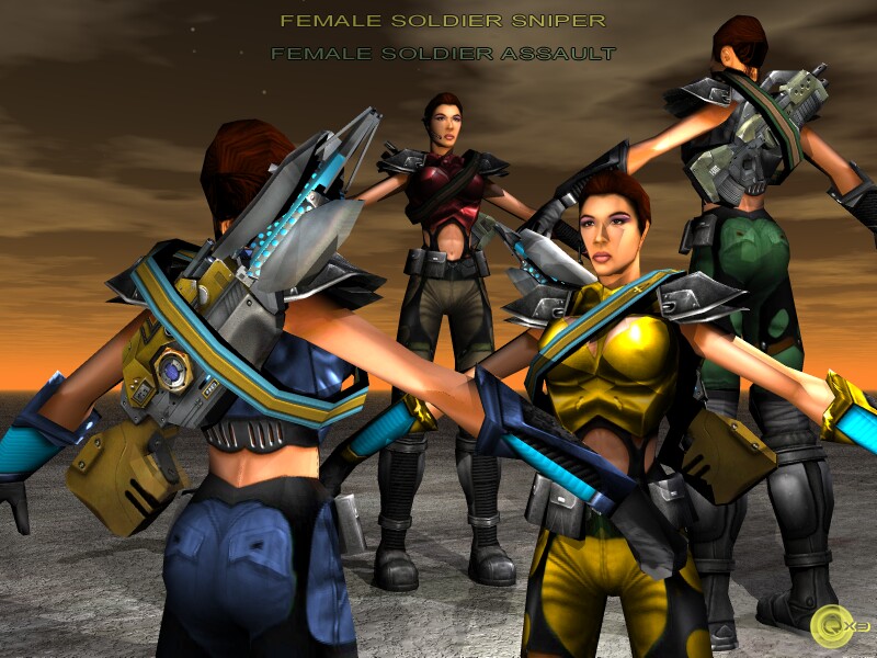 Female Soldier Female Soldier