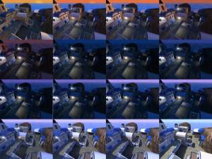 Карта со сменой дня и ночи