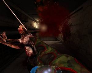 Бей зомби катаной по ебалу