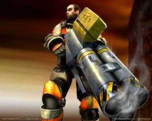 Trident tri-barrel rocket launcher